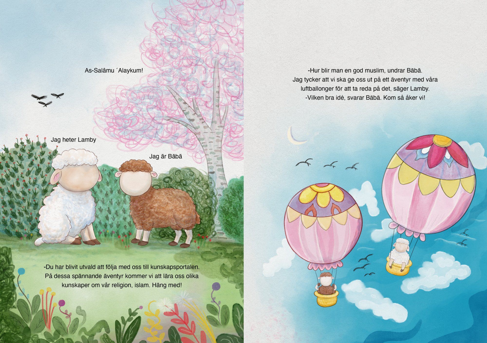 Lamby and Bäbä introduce themselves
